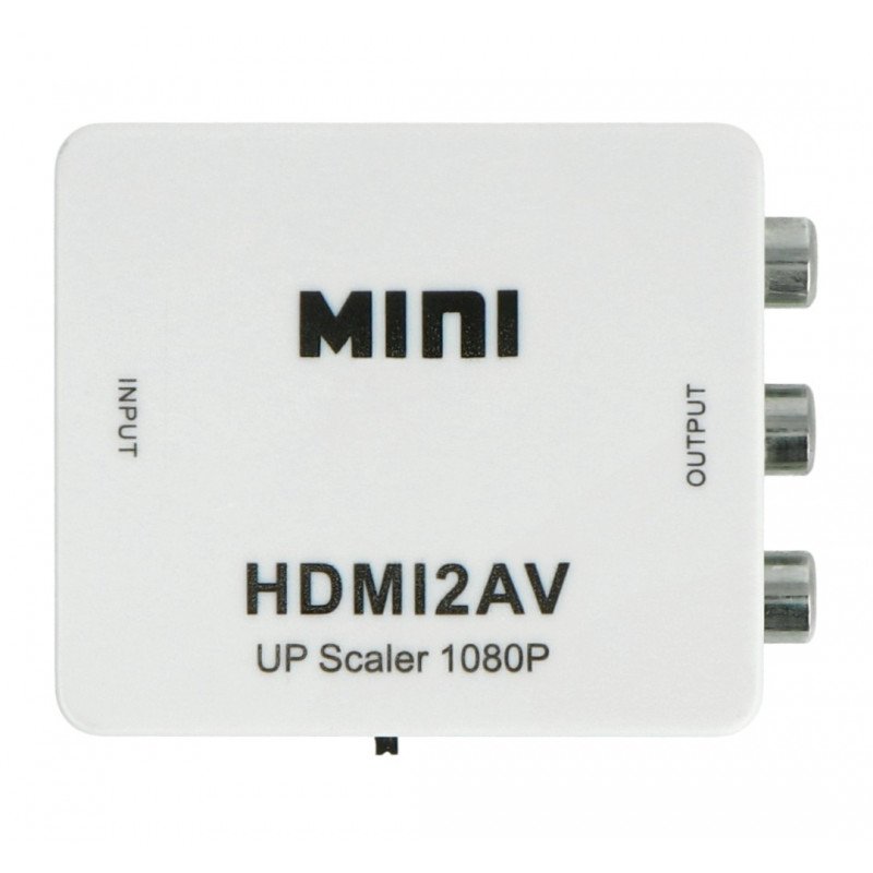 HDMI-3xRCA converter