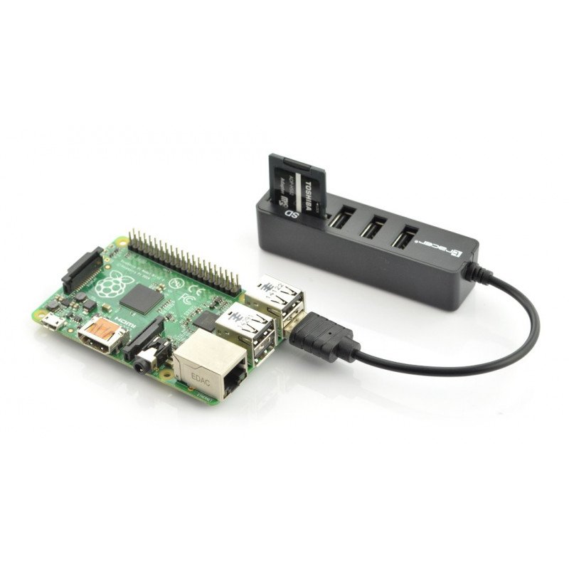 Card Reader All-in-one Tracer + Hub USB CH4