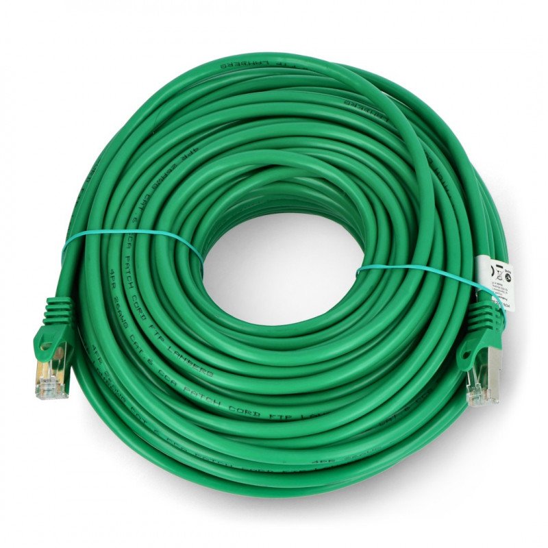 Lanberg Ethernet Patchcord FTP cat.6 30m - green
