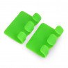 Cable organizer Blow - charger handle green - 2pcs. - zdjęcie 1