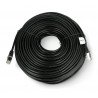 Lanberg Ethernet Patchcord FTP 5e 50m - black - zdjęcie 2