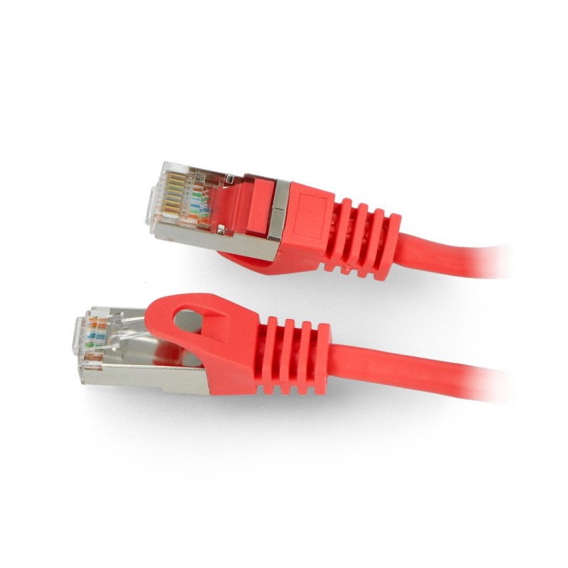 Lanberg Ethernet Patchcord FTP 5e 50m - red