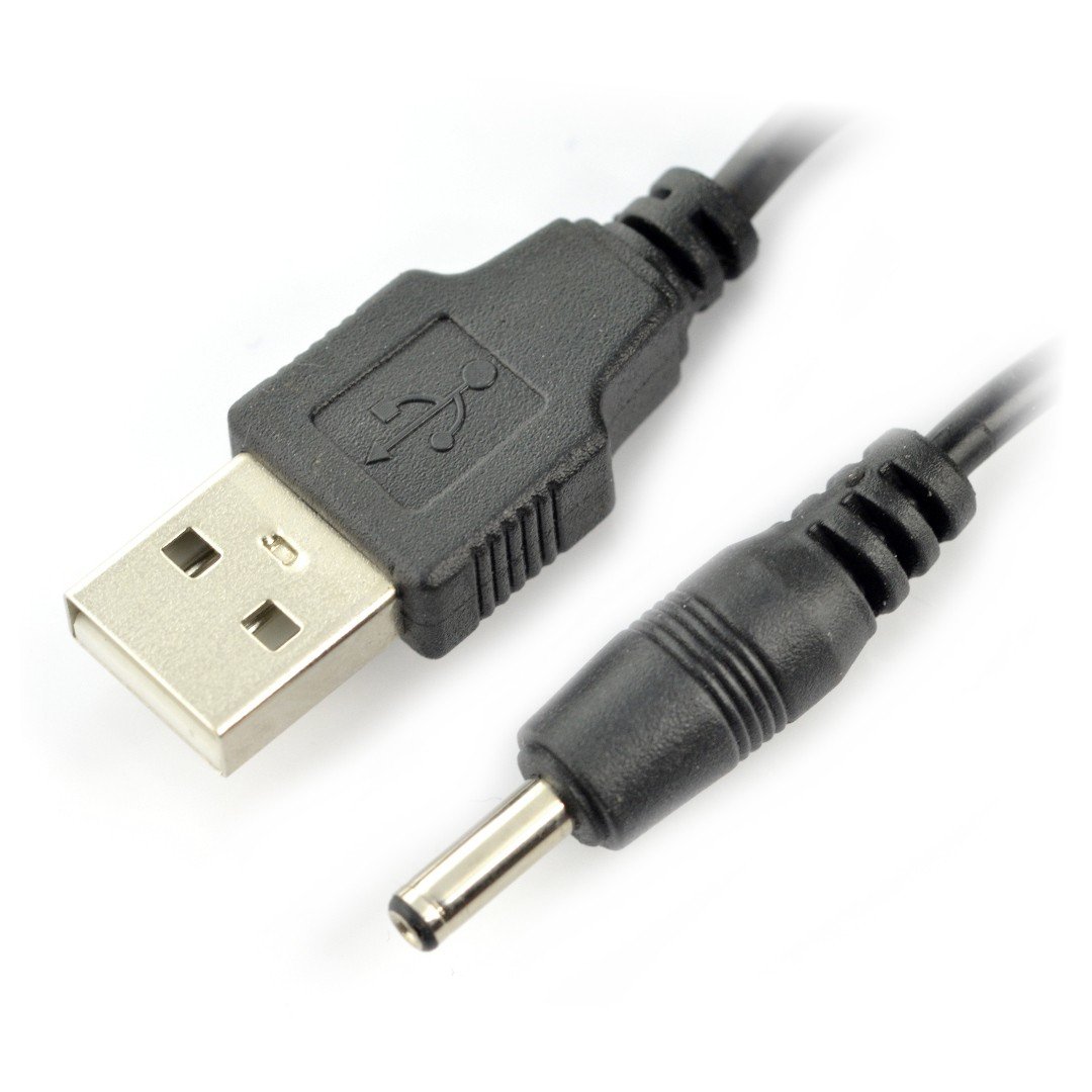 USB - DC cable 3.5x1,3mm