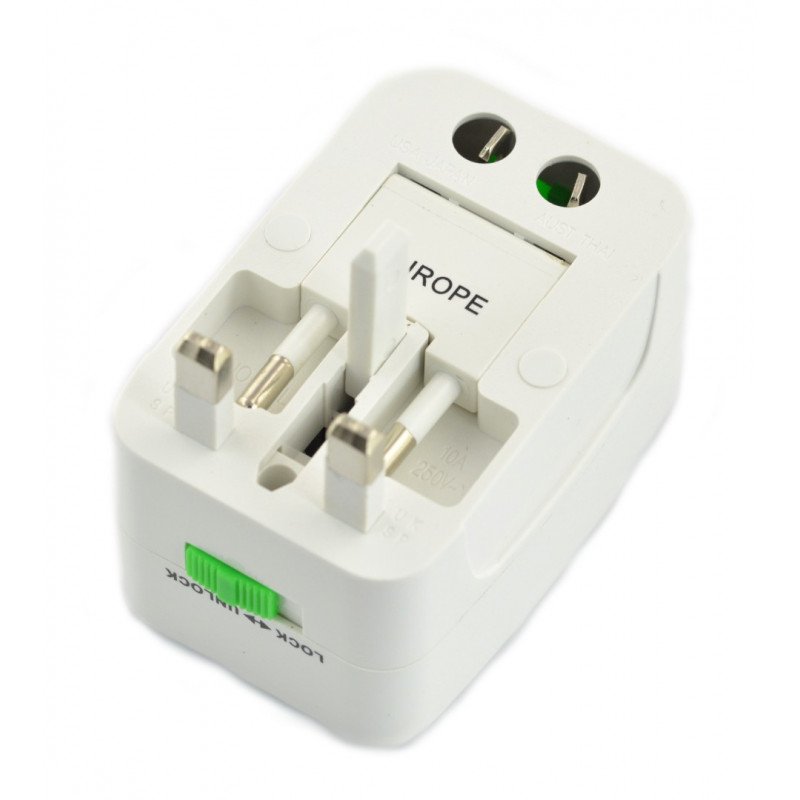 Plug for universal socket - All-in-one Adaptor