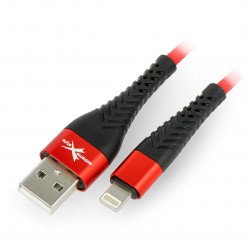 eXtreme Spider USB A - Lightning for iPhone/iPad/iPod 1.5m - red