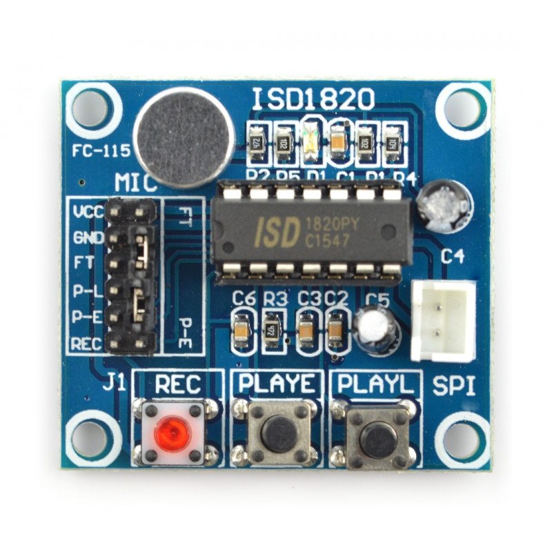 ISD1820 + speaker - Arduino