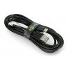 Goobay cable USB A 2.0 - USB C black - 2m - zdjęcie 3