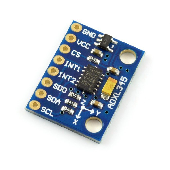ADXL345 3-axis I2C/SPI digital accelerator - module