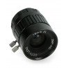 CS Mount 16mm lens with manual focus - for Raspberry Pi camera - Arducam LN050 - zdjęcie 2