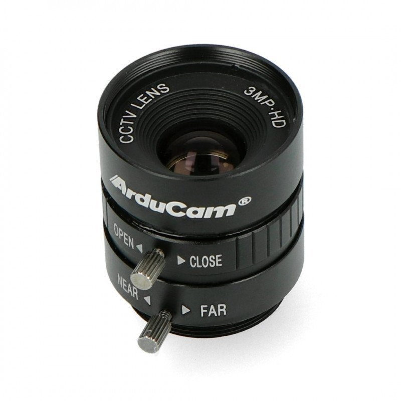CS Mount 12mm lens with manual focus - for Raspberry Pi camera - ArduCam LN040