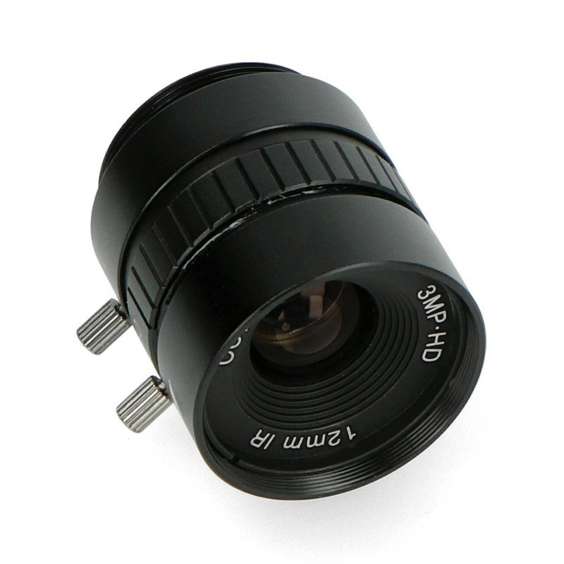 CS Mount 12mm lens with manual focus - for Raspberry Pi camera - ArduCam LN040