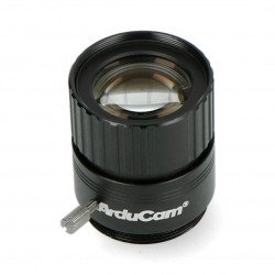 CS Mount 25mm lens with manual focus - for Raspberry Pi camera - ArduCam LN041