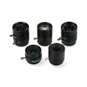 Lens set CS Mount 6-25mm - for Raspberry Pi camera - 5pcs. - ArduCam LK004