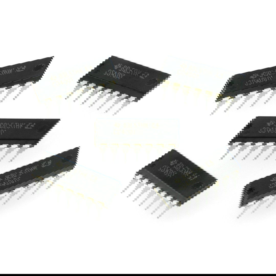 CD4001BP 4xNOR logic circuit - 5pcs.