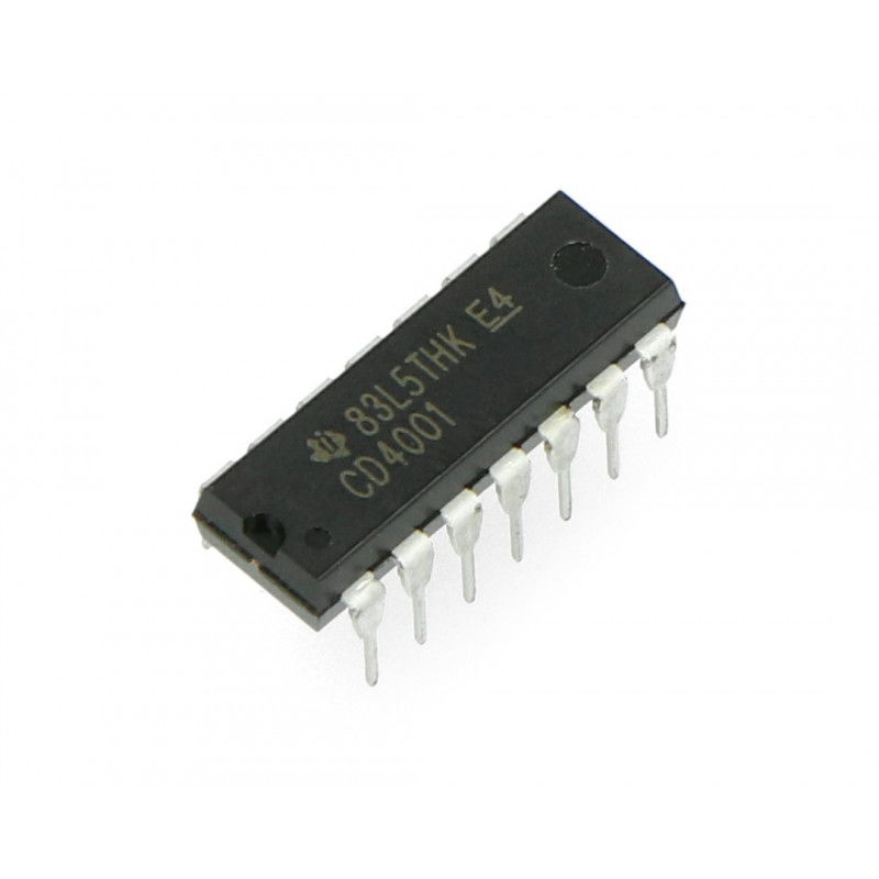 CD4001BP 4xNOR logic circuit - 5pcs.