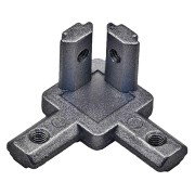Hidden corner for profiles 3-sided black