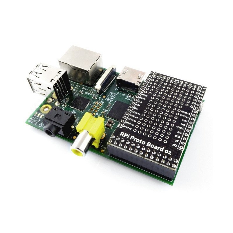 THT Prototype Board - Raspberry Pi_
