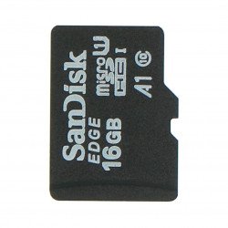 SanDisk memory card microSD 16GB class 10 + Raspberry Pi OS