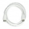 Cable HDMI 2m 30awg white - Raspberry Official - zdjęcie 1