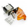 Lever switch ON-OFF 12V/20A illuminated - yellow - zdjęcie 3