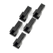 2-pin female socket housing - 2.5mm raster