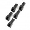 2-pin female socket housing - 2.5mm raster 2-pin female socket housing - 2.5mm raster - zdjęcie 1