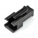 2-pin female socket housing - 2.5mm raster 2-pin female socket housing - 2.5mm raster