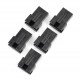 3-pin female socket housing - 2.5mm raster 3-pin female socket housing - 2.5mm raster