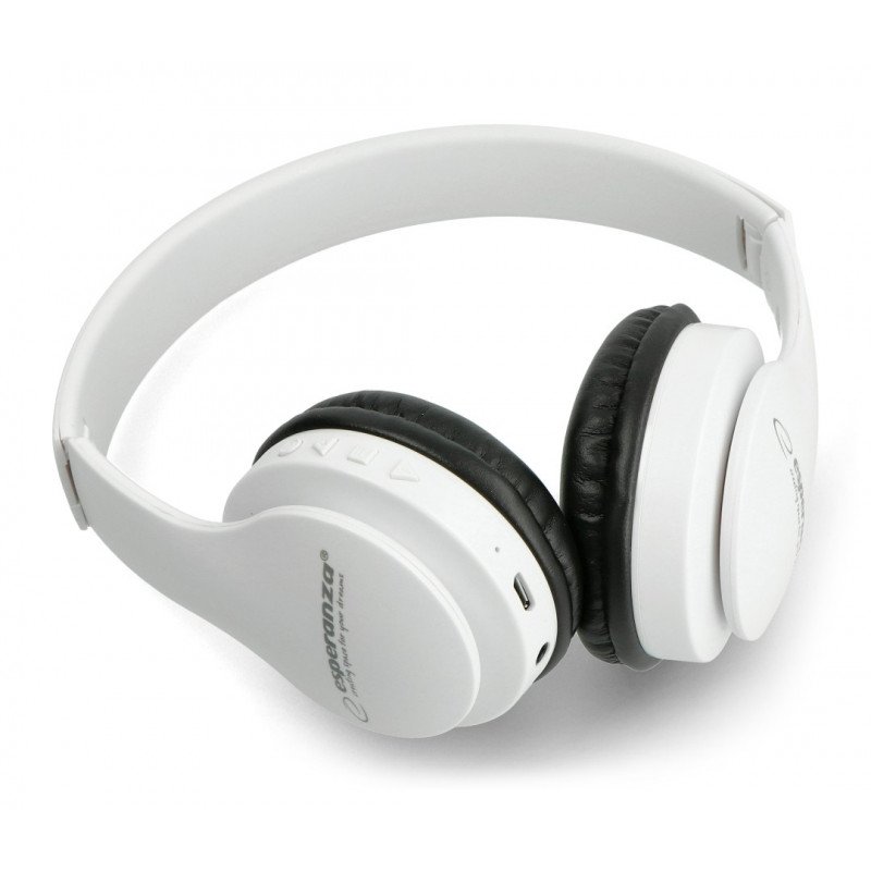 Esperanza Banjo wireless headphones - white