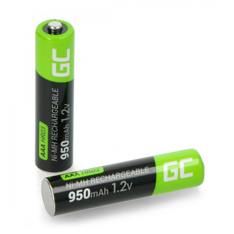 Green Cell battery HR03 AAA Ni-MH 950mAh - 2pcs.