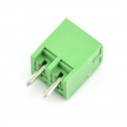 Assembly bar male 2-way, raster 3,5mm, vertical