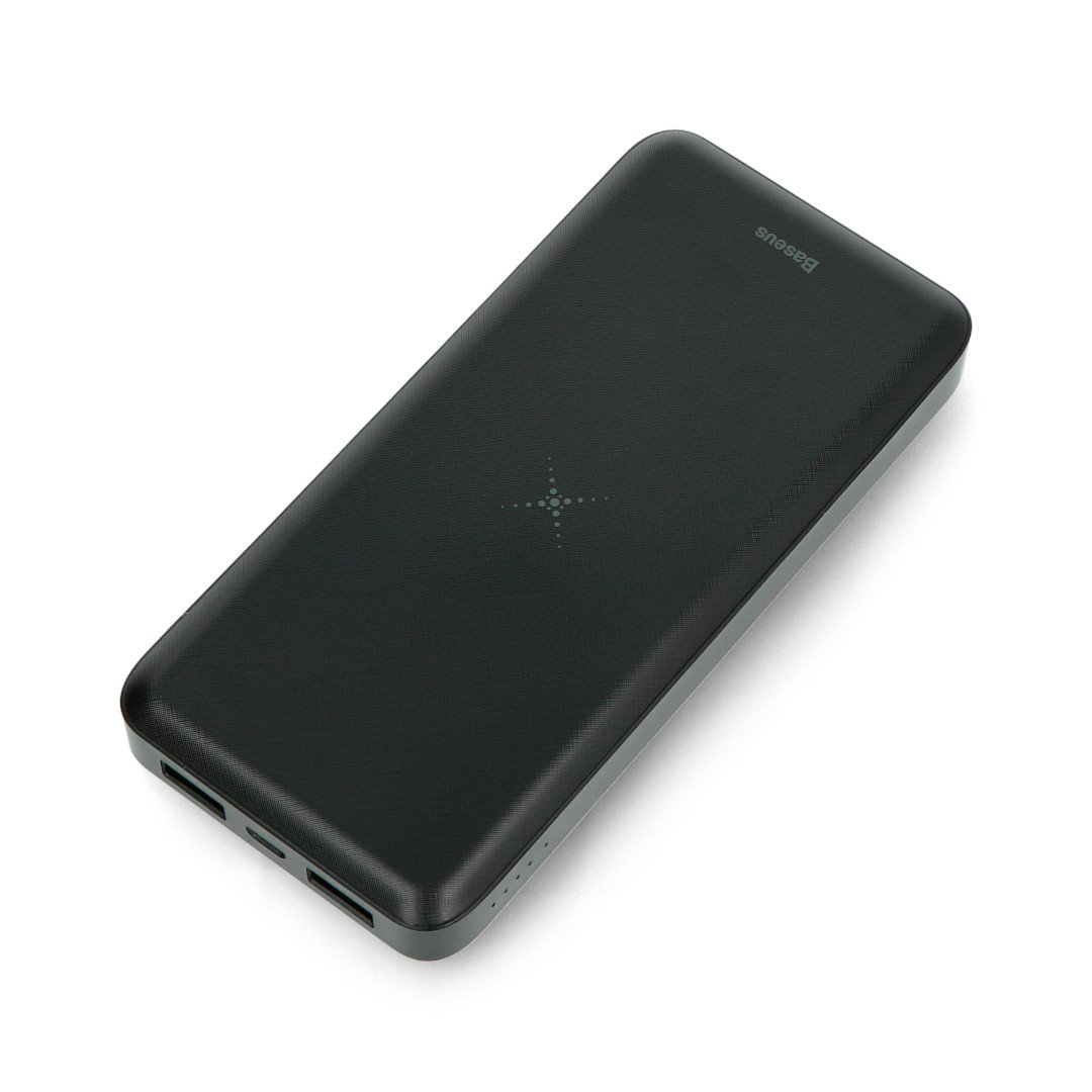 Mobile PowerBank Baseus battery 10000mAh WRLS Charger - black