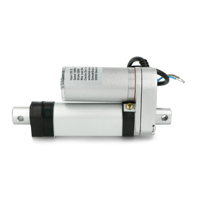 Electric actuator LA10 500N 13mm/sec 12V - 5cm extension