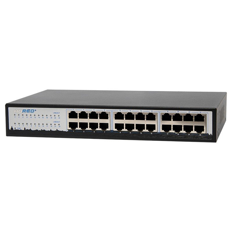 PoE switch Hored NS6024L 24 ports 100Mbps