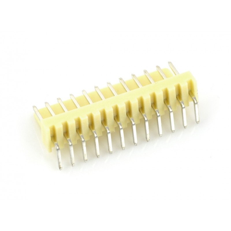 2,54 mm - angular plug 12-pin - 5 pcs