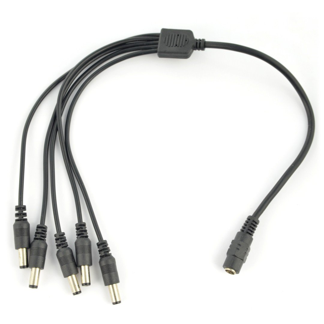 12V DC Y Distribution Cable, Y Cable, Multiple Cable, 30cm, 5.5x2.1mm -  Excellen