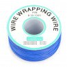 PVC wire cable 0,5mm - blue - roll 305m - zdjęcie 1
