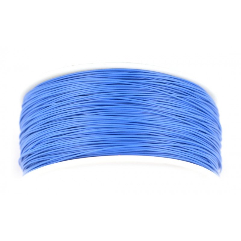 PVC wire cable 0,5mm - blue - roll 305m