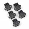 3-pin female socket housing - 2.5mm raster 3-pin female socket housing - 2.5mm raster - zdjęcie 1