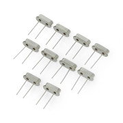 The resonator is a 4MHz crystal - HC49 - low