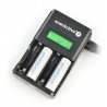 Battery charger everActive NC-450 - AA, AAA 1-4pcs. - black - zdjęcie 3