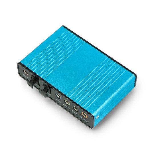 External 7.1 Channel USB music sound card - Raspberry