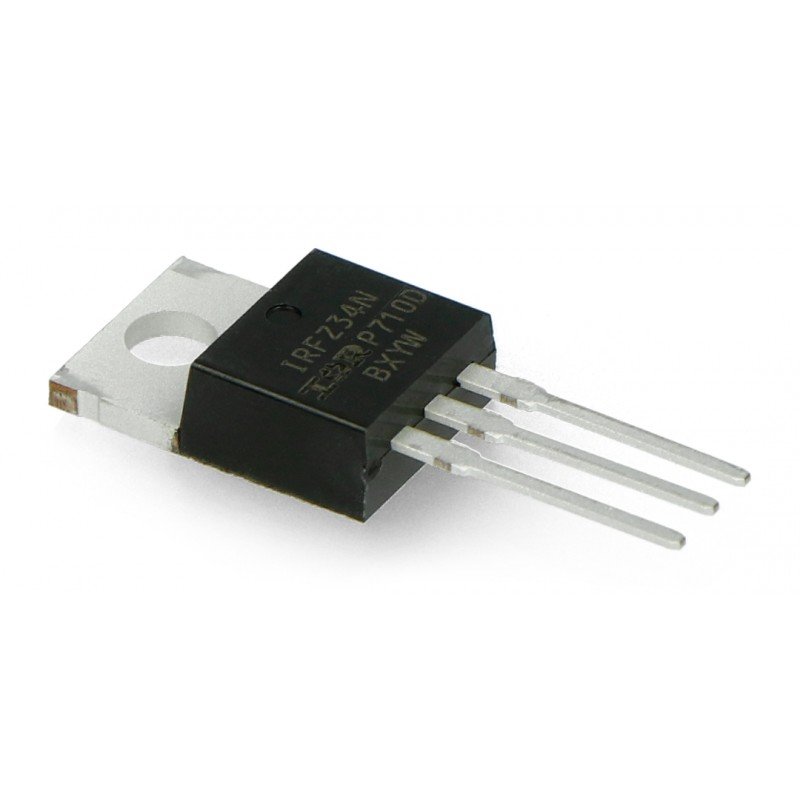 Transistor N-MOSFET IRFZ34N - THT - 5pcs.