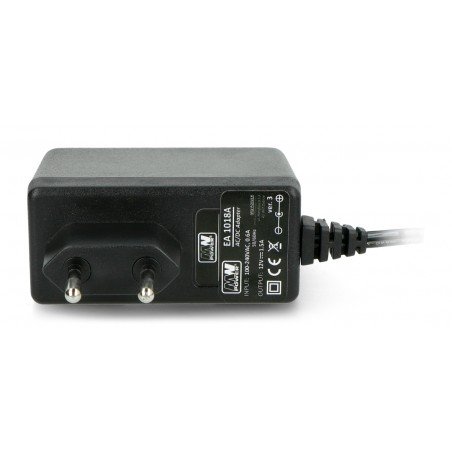 12V / 1.5A power supply - 5.5 / 2.1mm DC plug