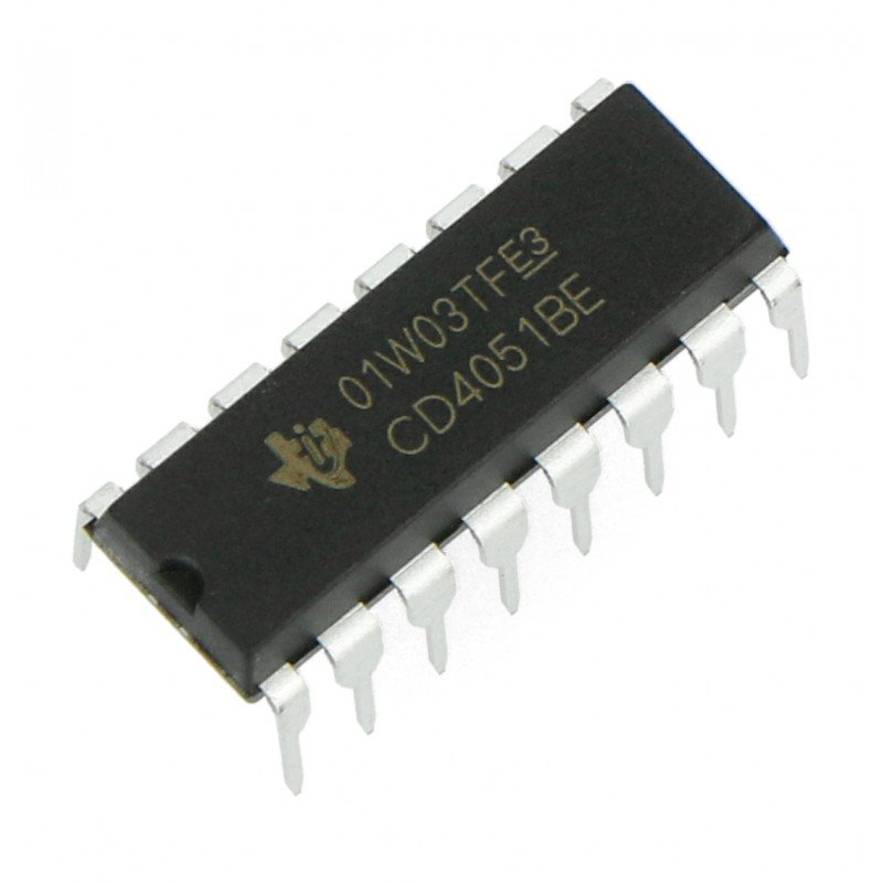 CD4051 analog multiplexer