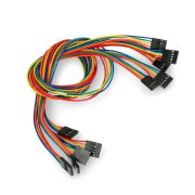 Female-female 5 pin - 40cm - 5pcs