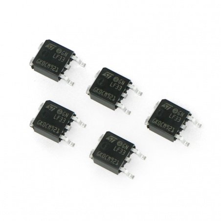 3.3V LDO Stabiliser LF33CDT - SMD TO252 3.3V LDO Stabiliser LF33CDT - SMD TO252