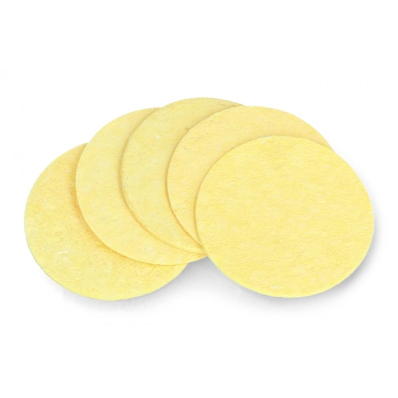 Sponge for cleaning arrowhead - round - 5pcs.