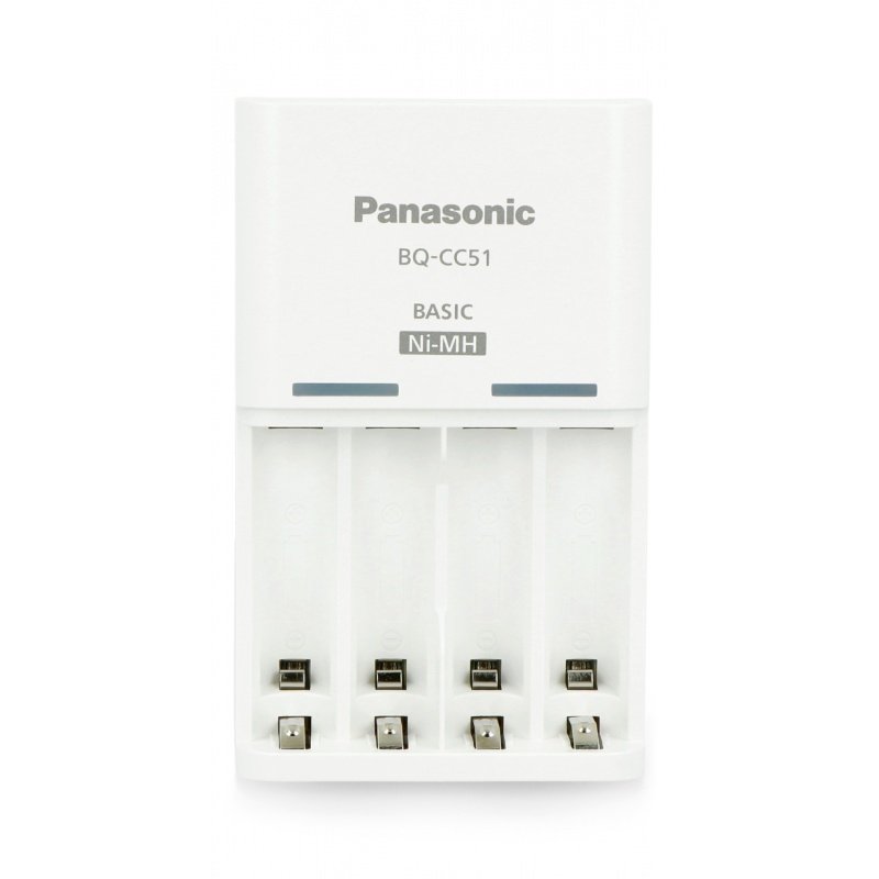 Panasonic BQ-CC51E mains charger - AA, AAA 2-4pcs. + 4