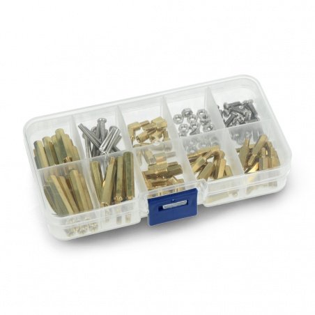 Set of M3 screws and spacers - Set A - 120pcs. Set of M3 screws and spacers - Set A - 120pcs.